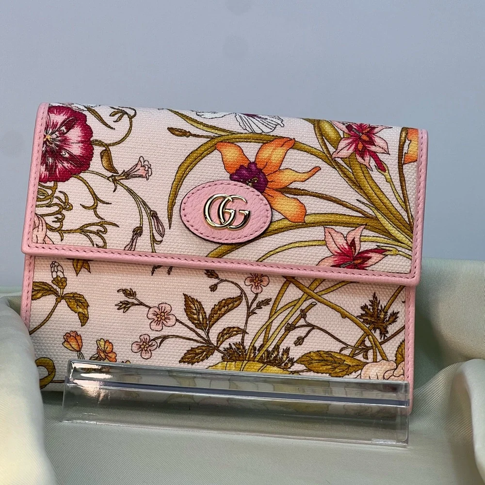 LIMITED EDITION GUCCI FLORAL WALLET New Condition—Giftable - Picture 11 of 12